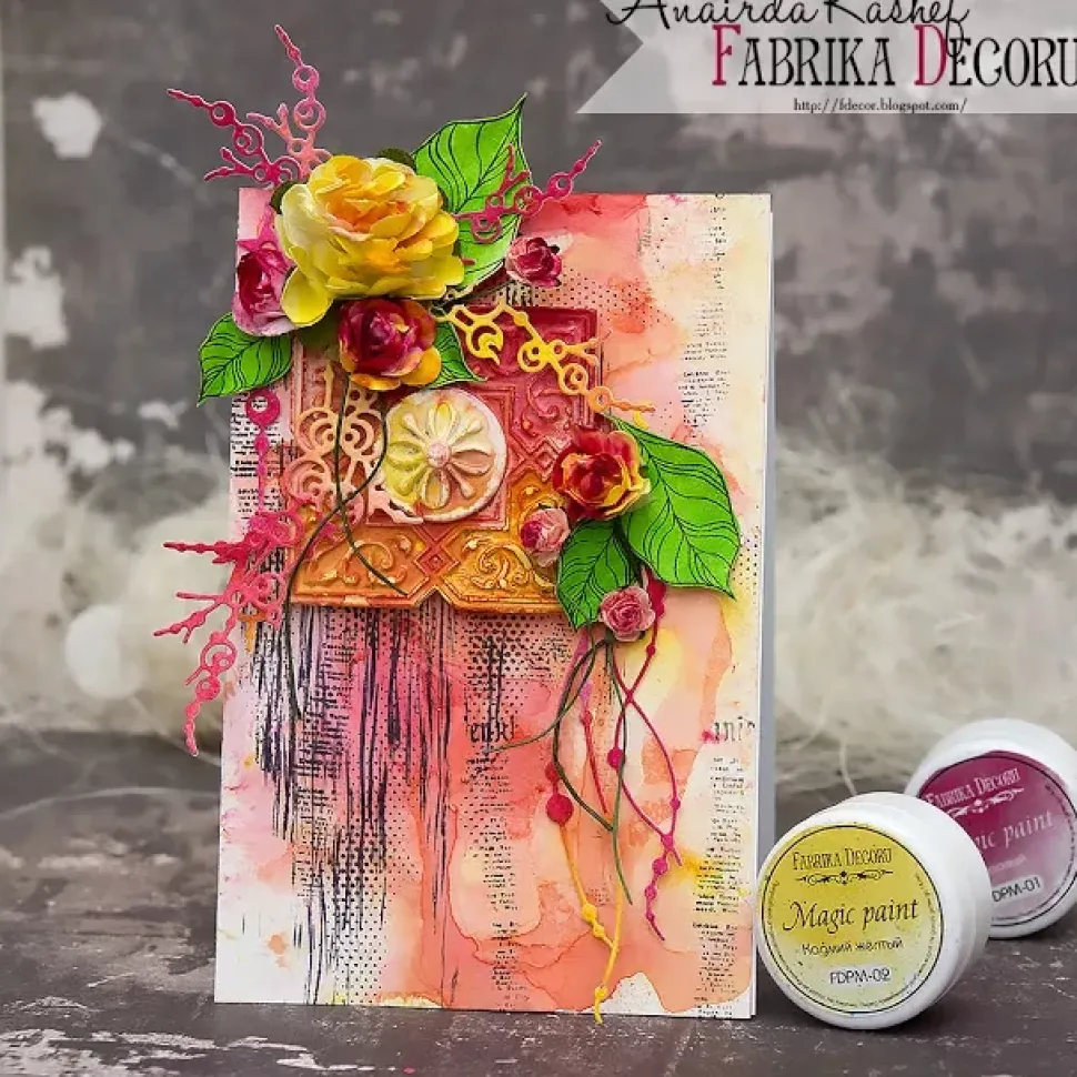 Dry Magic Paint Burnt umber Fabrika Decoru