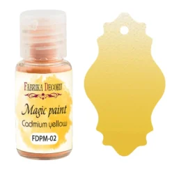 Dry Magic Paint Cadmium Yellow Fabrika Decoru