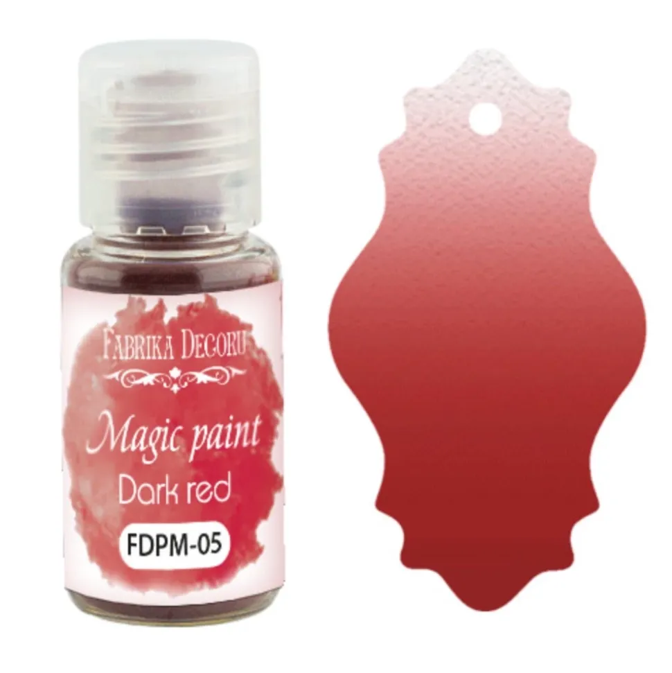 Dry Magic Paint Dark Red Fabrika Decoru