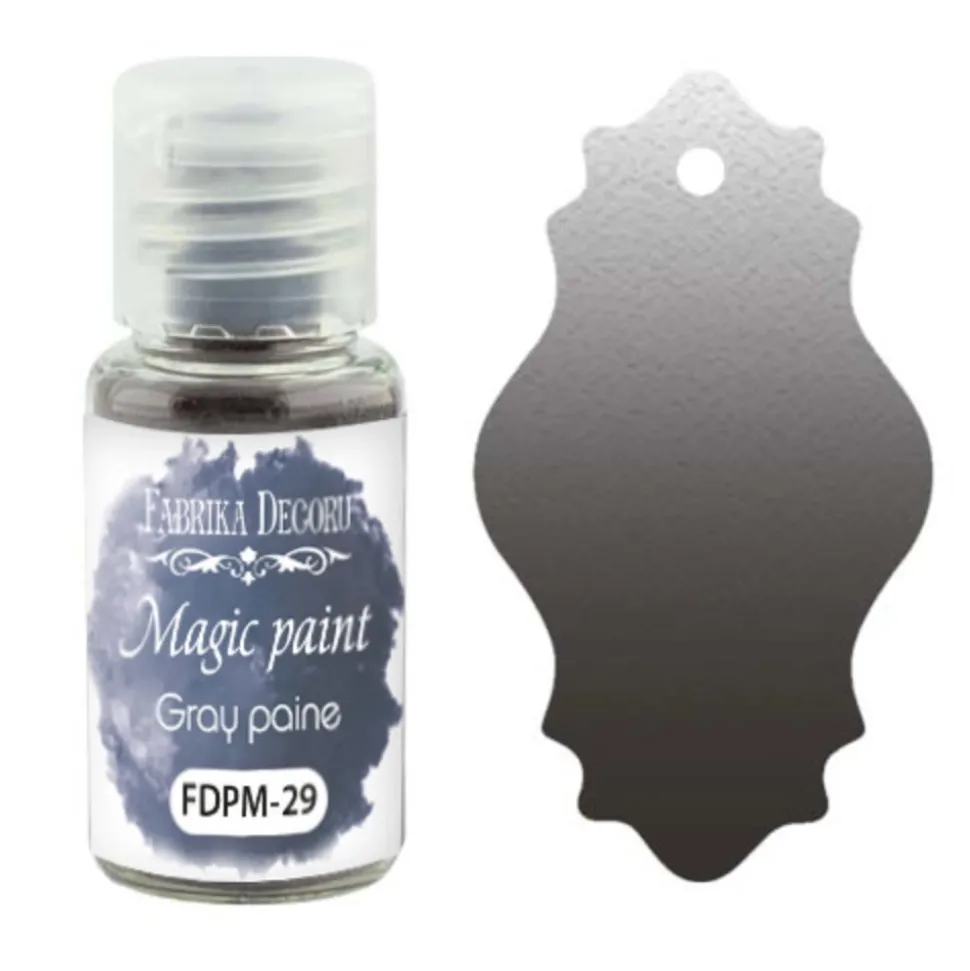 Dry Magic Paint Gray payne Fabrika Decoru