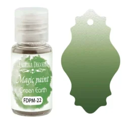 Dry Magic Paint Green Earth Fabrika Decoru