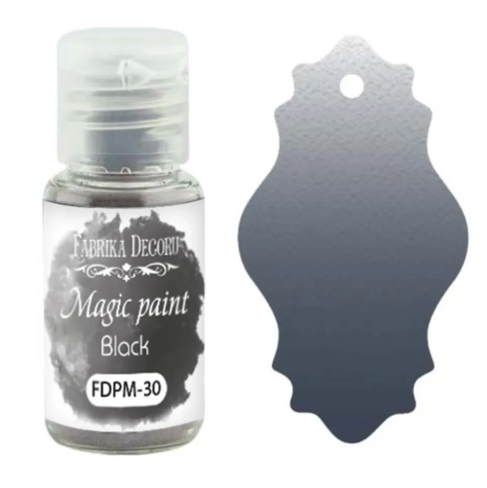 Dry Magic Paint Neutral Black Fabrika Decoru