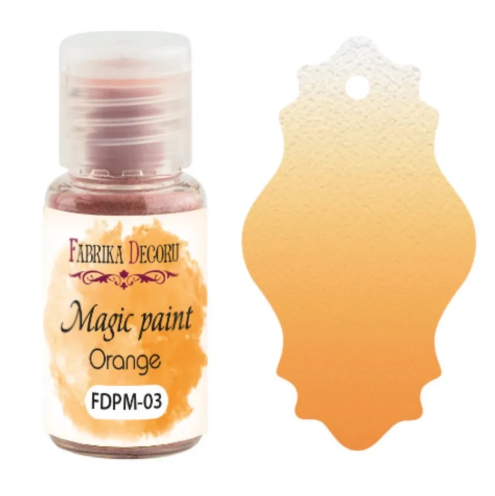 Dry Magic Paint Orange Fabrika Decoru