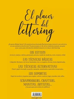 El placer del lettering guía práctica para explorar el mundo de la rotulación contemporánea