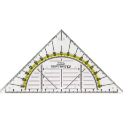 Escuadra geométrica triángulo BK Faber-Castell