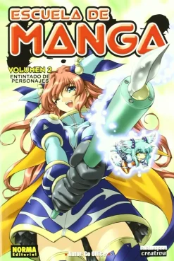 Escuela de manga Vol 2 Entintado de personajes
