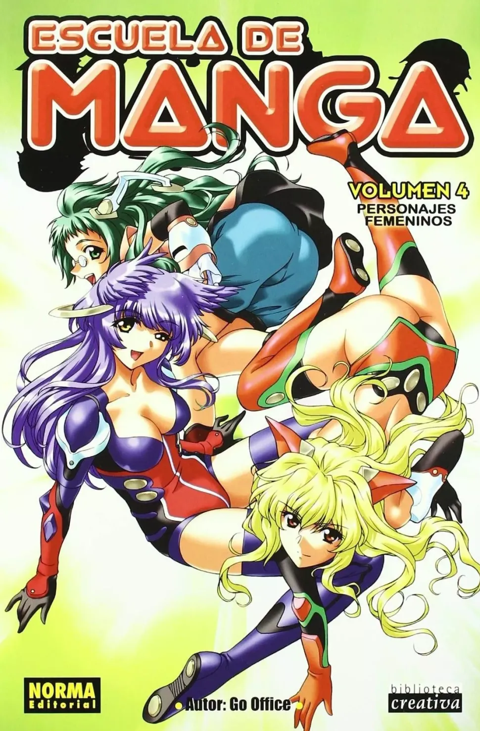 Escuela de manga Vol 4 Personajes femeninos