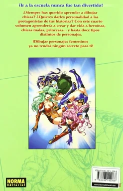 Escuela de manga Vol 4 Personajes femeninos