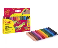 Estuche 12 Ceras Wax Jumbo Jovi