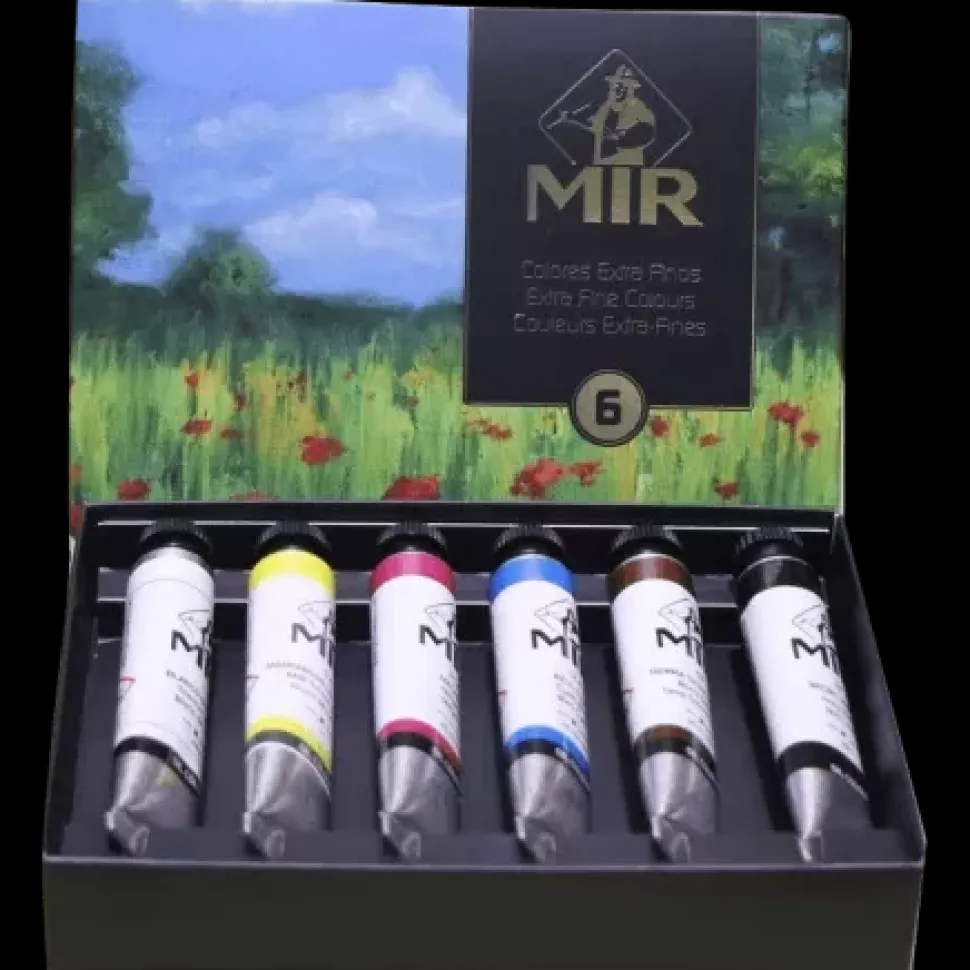 Estuche 6 Óleos Amapolas Mir 20ml
