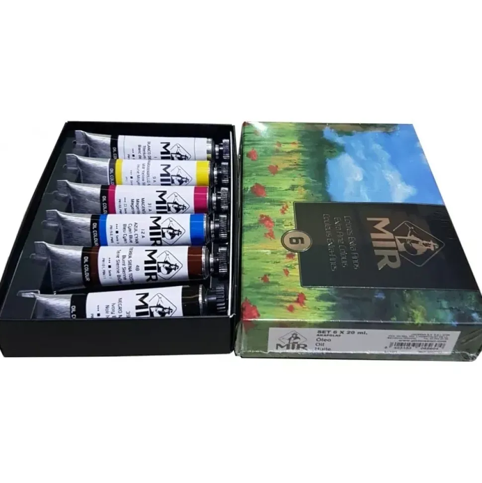 Estuche 6 Óleos Amapolas Mir 20ml