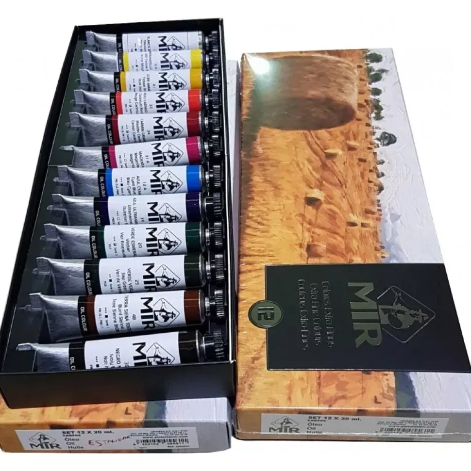 Estuche 12 Óleos Campos Mir 20ml