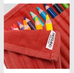 Estuche 24 lápices acuarelables Eco Burdeos Fabriano
