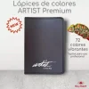 Estuche 72 Lápices de colores Artist Alex Bog