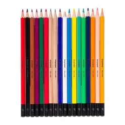 Estuche 18 Lápices de Colores Oscuros Bruynzeel