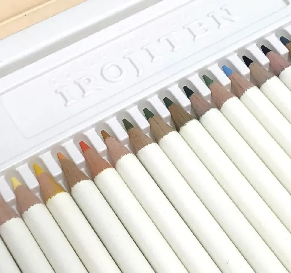 Estuche 36 lápices de colores Irojiten Woodlands Tombow