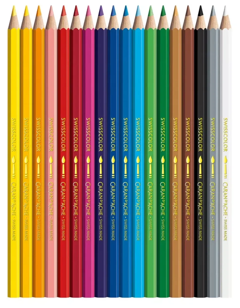 Estuche 18 lápices de colores Swisscolor Caran d'Ache