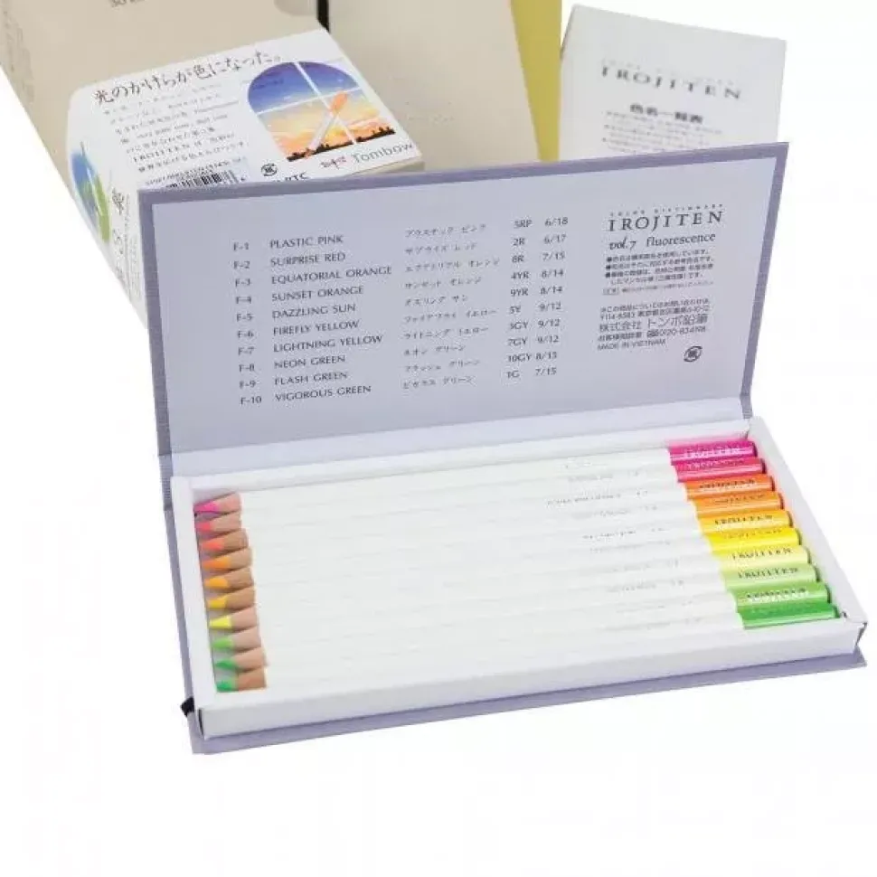 Estuche 30 lápices de colores Irojiten Tombow - Seascape