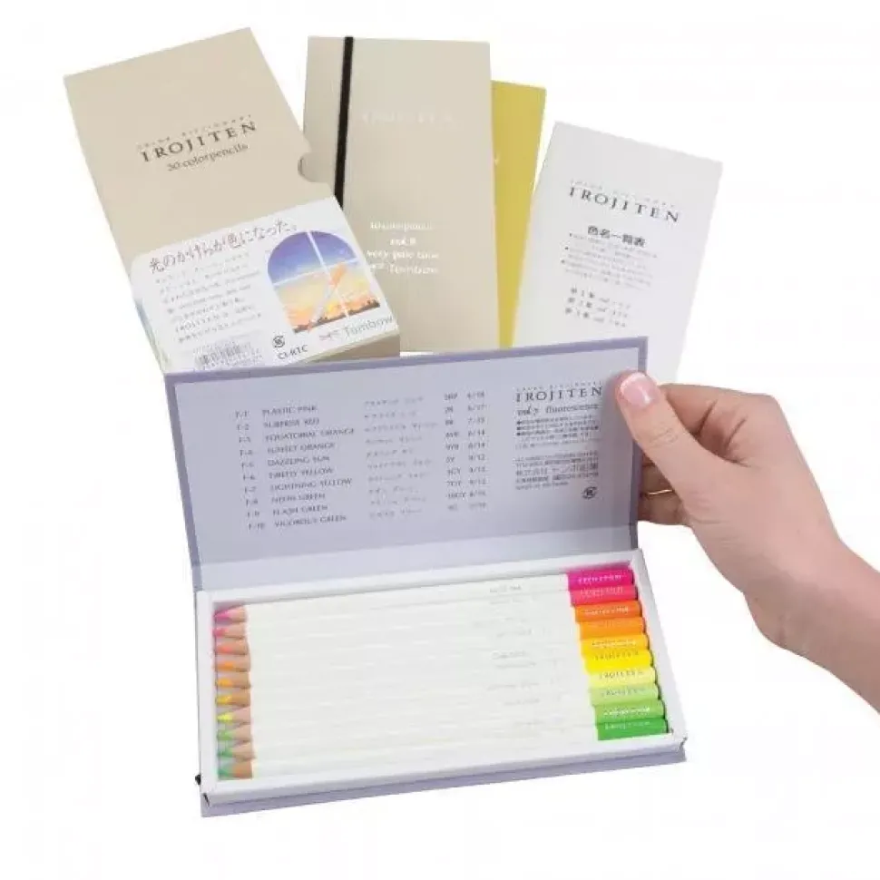 Estuche 30 lápices de colores Irojiten Tombow - Seascape