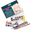 Estuche 12 piezas mixed media Shade Tone Derwent