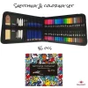 Estuche 46 piezas Sketching & Coloring Set Alex Bog
