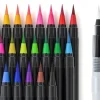 Estuche 20 Rotuladores + 1 Pincel Deluxe Brush Watercolor Alex Bog