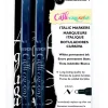 Estuche 2 Rotuladores Blancos Cursiva Caligráficos