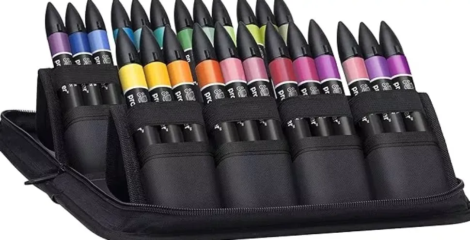 Estuche 24 Rotuladores ProMarker Winson And Newton
