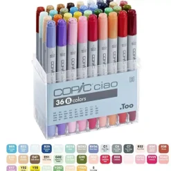 Estuche B de 36 rotuladores Copic Ciao