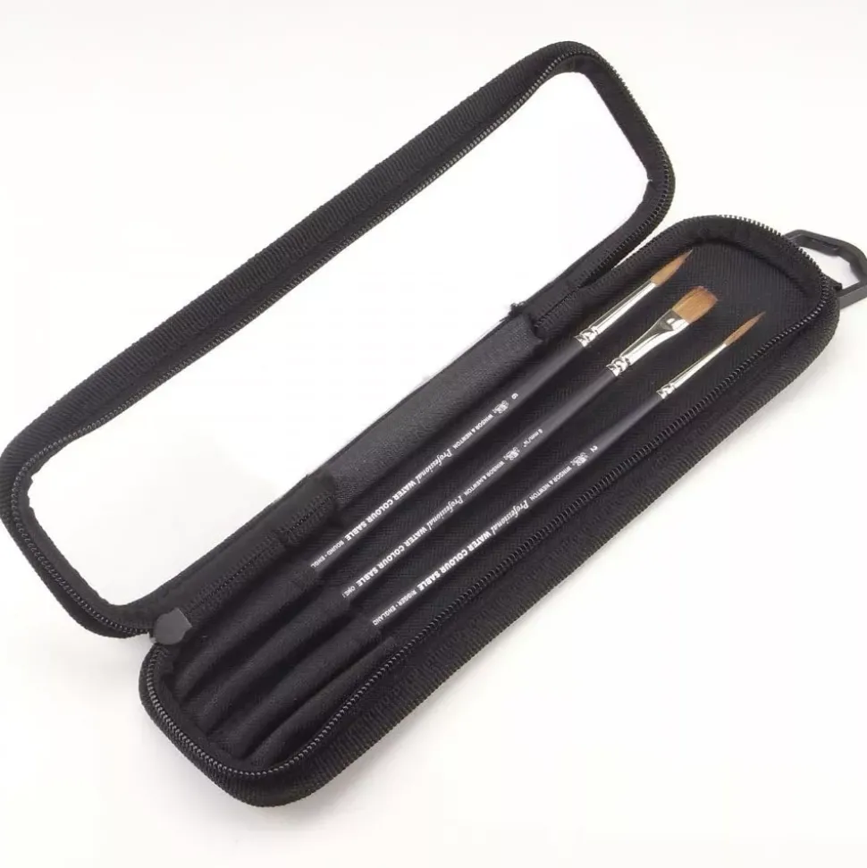 Estuche con tres pinceles Marta Watercolour Professional Winsor & Newton