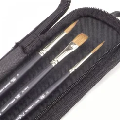 Estuche con tres pinceles Marta Watercolour Professional Winsor & Newton