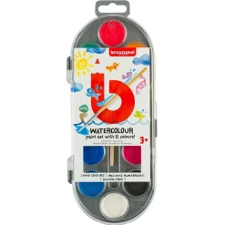 Estuche de 12 Acuarelas Kids Bruynzeel