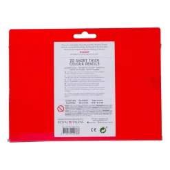 Estuche de 20 Lápices de color Kids Cortos / Gruesos Bruynzeel