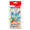 Estuche de 12 Lápices de Colores Kids Punta Doble Bruynzeel