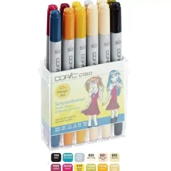 Estuche de 12 rotuladores Manga Trendy Teens Copic Ciao
