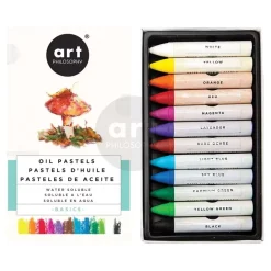 Estuche de ceras al óleo acuarelables Basics Prima Art Philosophy