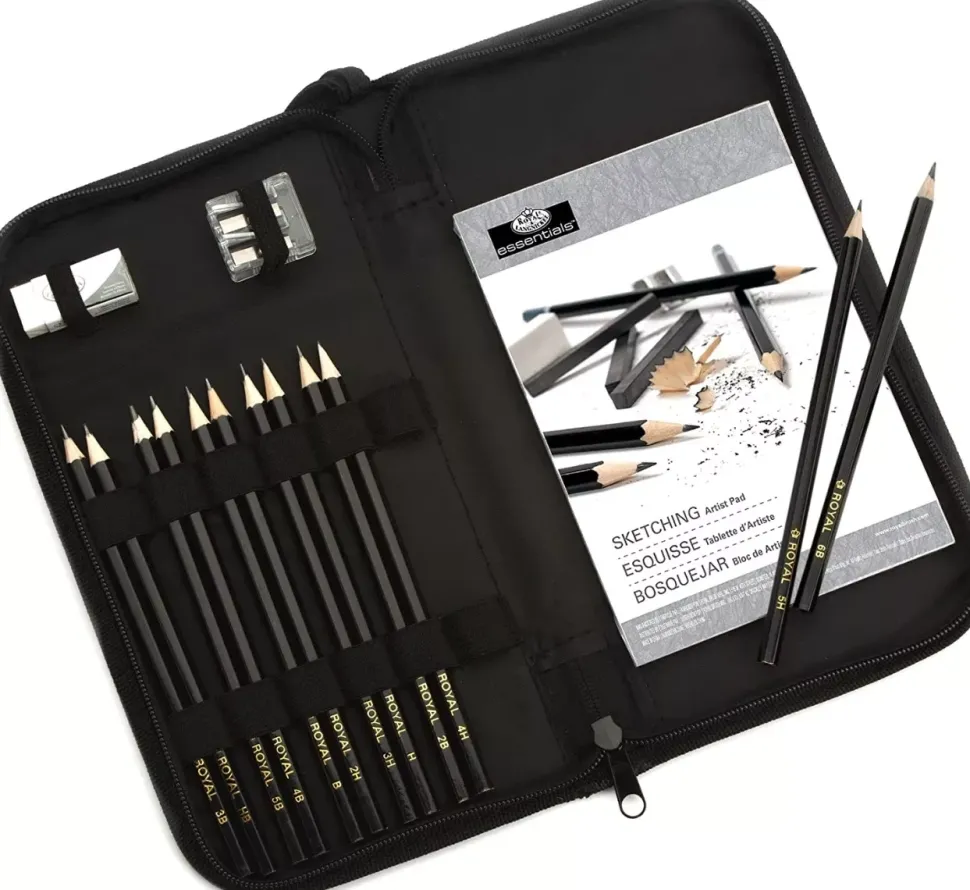 Estuche de Lápices de Grafito Sketch Keep N Carry Royal & Langnickel