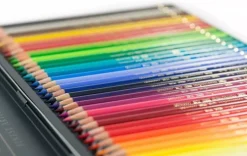 Estuche de Metal 36 Lápices de colores Polychromos Faber-Castell