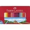 Estuche de Metal 60 lápices de colores Classic Faber-Castell