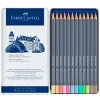 Estuche de Metal 12 lápices acuarelables Pastel Goldfaber Aqua Faber-Castell