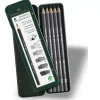 Estuche de Metal 5 lápices acuarelables Graphite Aquarelle Faber-Castell
