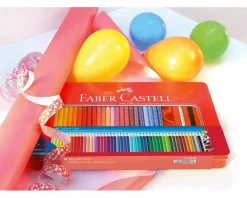 Estuche de Metal 48 Lápices Colour Grip Faber-Castell