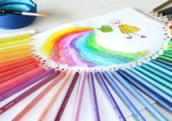 Estuche de Metal 48 Lápices Colour Grip Faber-Castell