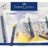 Estuche de Metal 24 lápices de colores Goldfaber Faber-Castell
