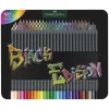 Estuche de Metal 100 Lápices de colores Black Edition Faber-Castell