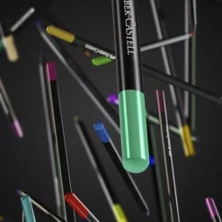 Estuche de Metal 100 Lápices de colores Black Edition Faber-Castell