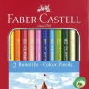 Estuche de Metal 12 lápices de colores Classic Faber-Castell