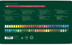Estuche de Metal 60 Lápices de colores Polychromos Faber-Castell