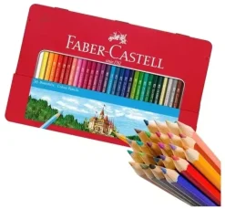 Estuche de Metal 36 lápices de colores Classic Faber-Castell