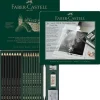 Estuche de Metal 20 Piezas Castell 9000 y Pitt Graphite Matt Faber-Castell